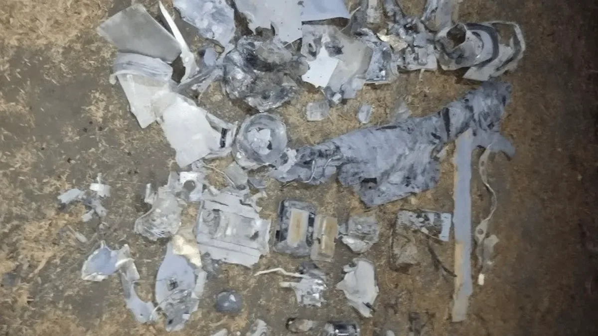 伊朗展示美军ADM-160 MALD诱饵弹残骸